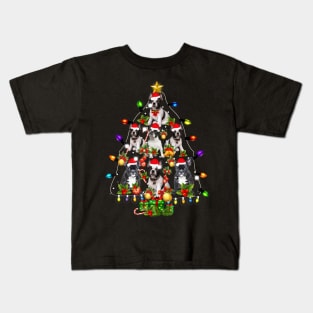 French Bulldog Christmas Tree Kids T-Shirt